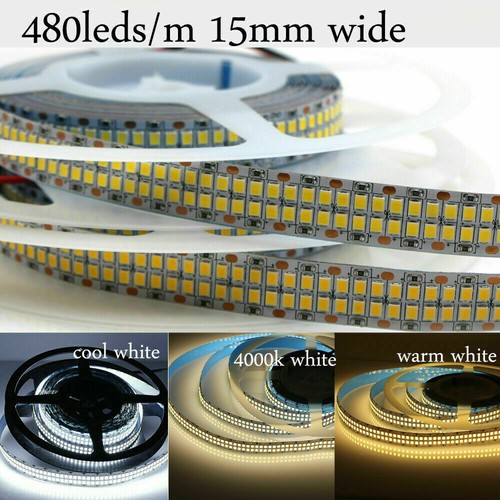 1-5m DC 12V Flexible LED Strip 2835 240leds/m 480leds/m Rope Ribbon Tape Light - Picture 19 of 22