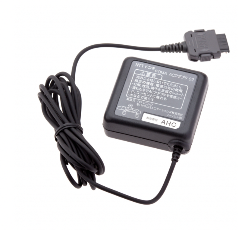 FOMA アダプタ02 FOMA AC adapter 02 Mobile phone smartphone flip phone charger