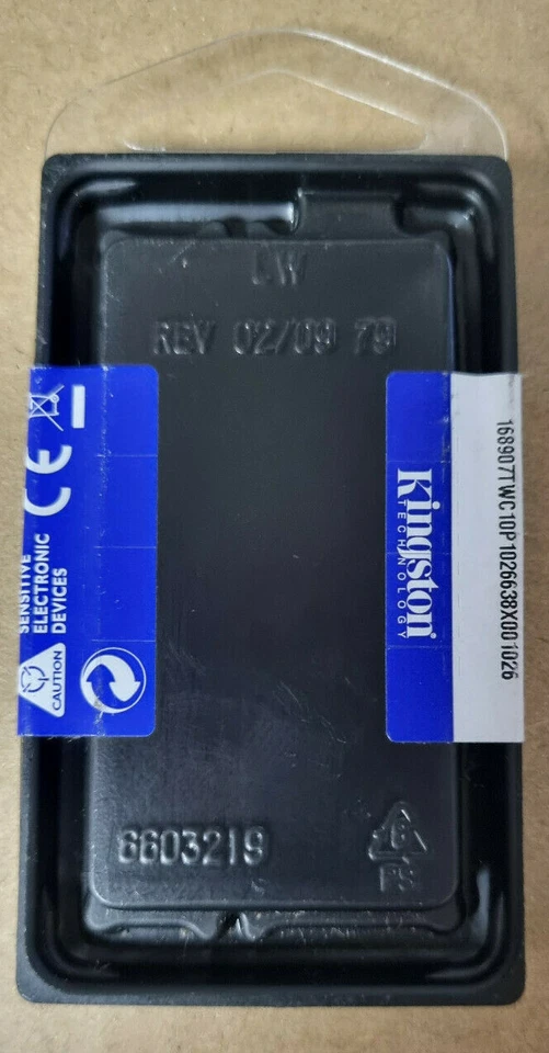 New Lenovo Kingston 55Y3717 4GB DDR3-1333 PC3-10600 240-Pin DIMM Ram 9931976-001 - Image 2 of 2