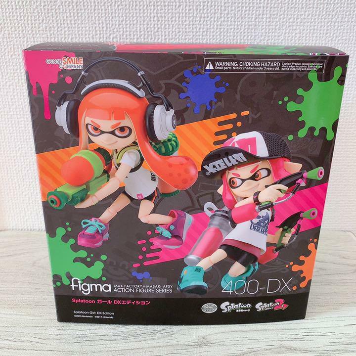 Figure figma Girl DX Edition Splatoon 1 & 2 good smile Figure figma Girl DX Edition Splatoon 1 & 2 good smile
