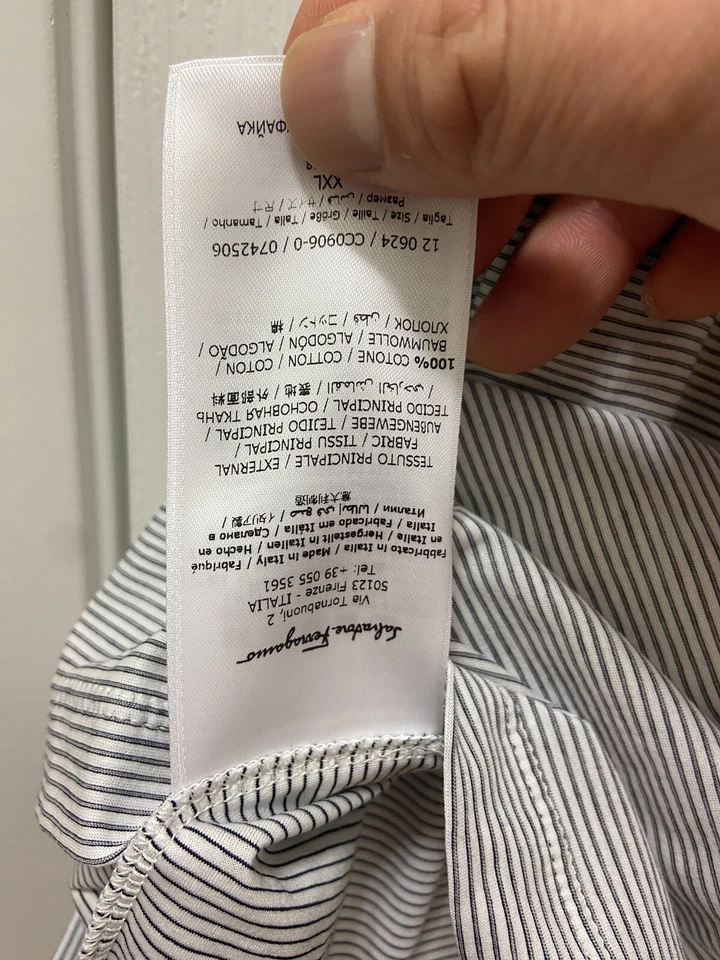 Polo salvatore ferragamo para hombre XXL nuevo sin etiquetas. nunca ha sido usado. Foto 3 de 4