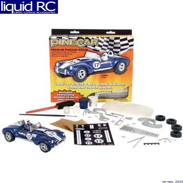 Pinecar 3950 Premium Car Kit Blue Venom Racer