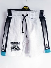 NERF Official Boy's White Win Like A Pro Shorts 7-8 years. Brand New