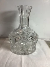 MT865 ABP American Brilliant Pinwheel Cut Glass Carafe / Decanter
