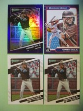 4 - 2021 Donruss Fernando TATIS JR. Purple Holo Diamond Kings Base Padres