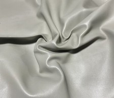 LIGHT GRAY Cow Hide Leather 8"x8" Piece