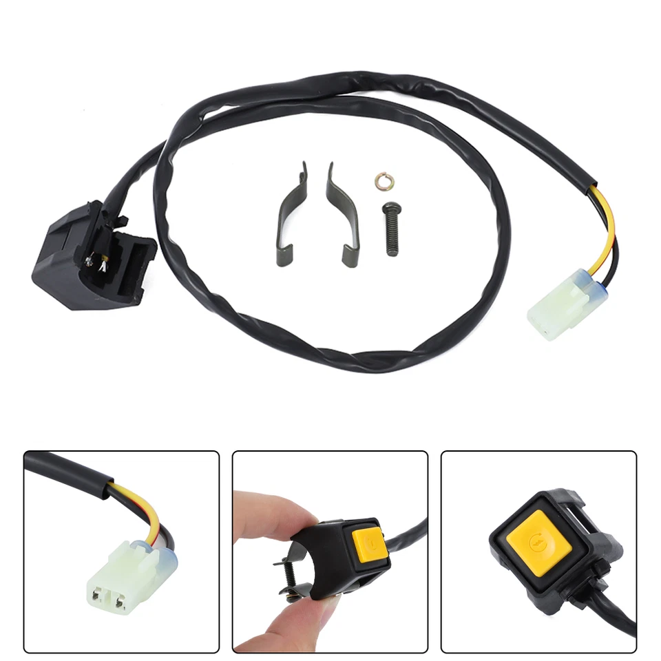 PARA 2018-2021 YAMAHA YZ250F YZ450F 250F 450FX INTERRUPTOR DE BOTÃO DE PARTIDA DO MOTOR - Imagem 2 de 4