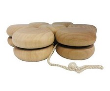 1-Wooden Toy Yo-Yo- Unfinished Wooden Yo-yo Paint it Yourself Yo Yo Party Favor