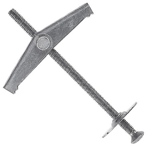 Tasselli farfalla 6 pezzi ancorina vite M6 fissaggio soffitto muro parete ancore - Immagine 2 di 2