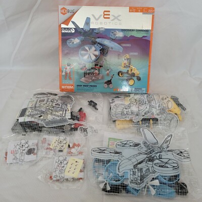 HexBug Vex Robotics Discovery Command Explorer Construction Kit 