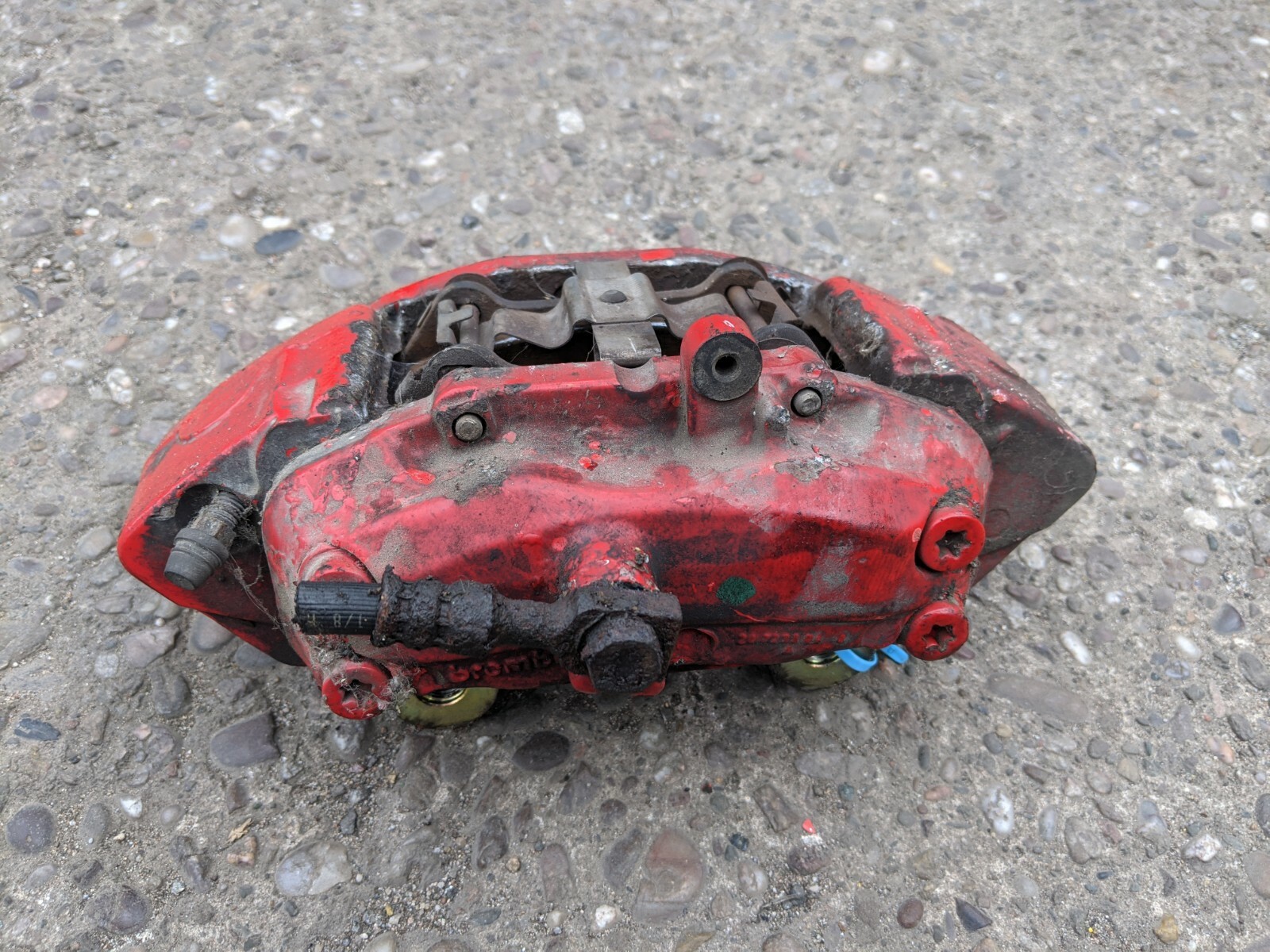 MASERATI QUATTROPORTE 2005 COMPLETE BRAKE CALIPER RIGHT FRONT