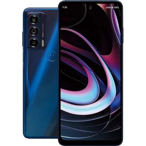 Motorola XT2141 Moto Edge 5G 2021 256GB Nebula Blue VERIZON - Open Box PHONE A+ - Picture 5 of 9
