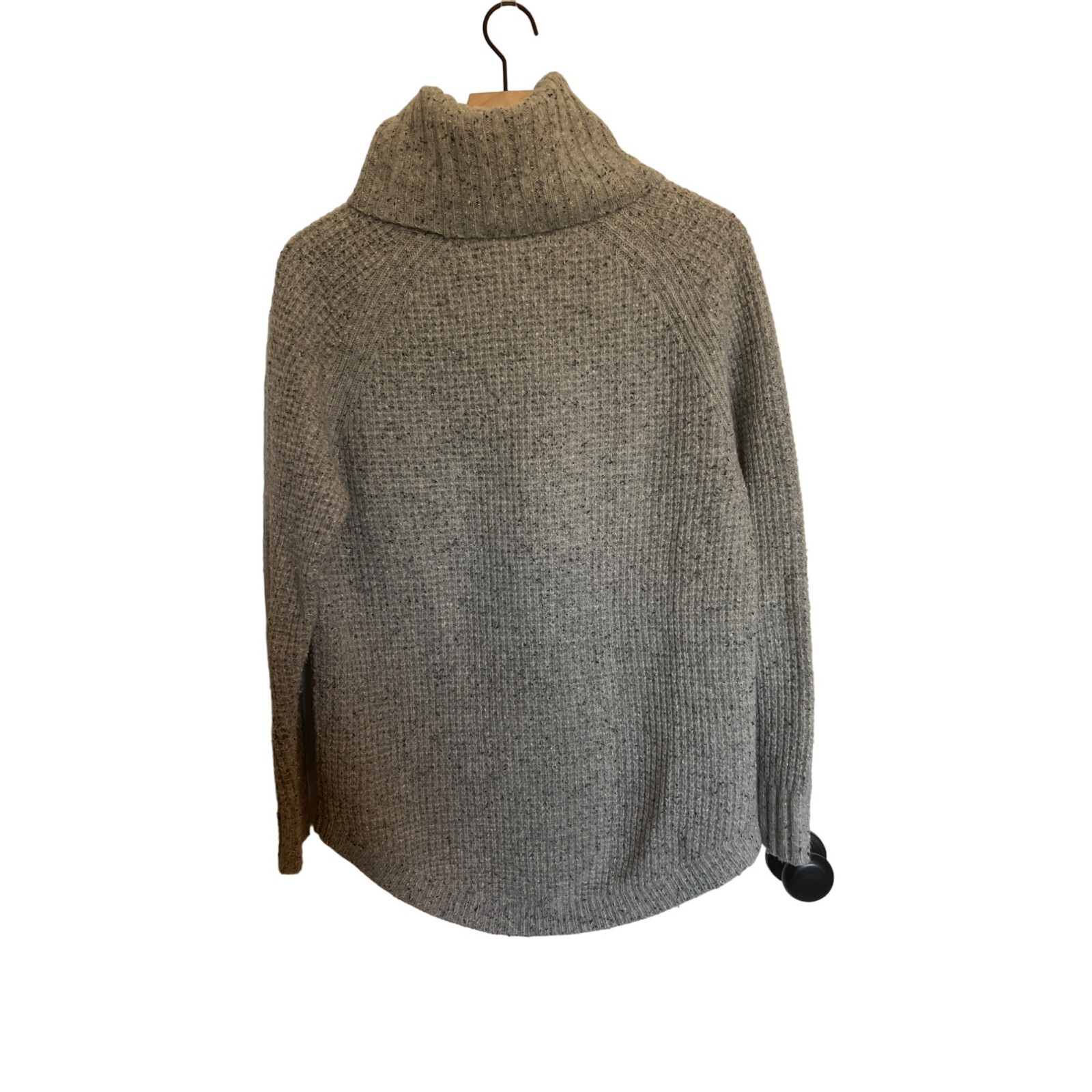 Pendleton Women's Small Chunky Gray Turtleneck La… - image 2