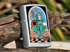 Stanley Mouse Jester Zippo Lighter - The Grateful Dead - Rock Art - Alton Kelley