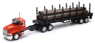 NEW RAY CAMION Mercedes Actros 1857 avec remorque, 1/43 EUR 17,00
