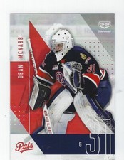 2018-19 Regina Pats (WHL) Dean McNabb (goalie)