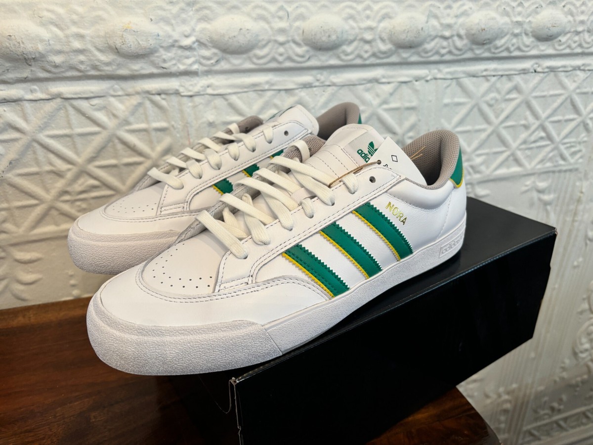 adidas Nora Sneakers IF2069 Cloud White Court Green Skate  display picture 3