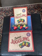 Learn Juggling - Includes 3 Balls  48 Page Instruction Book by Hinkler