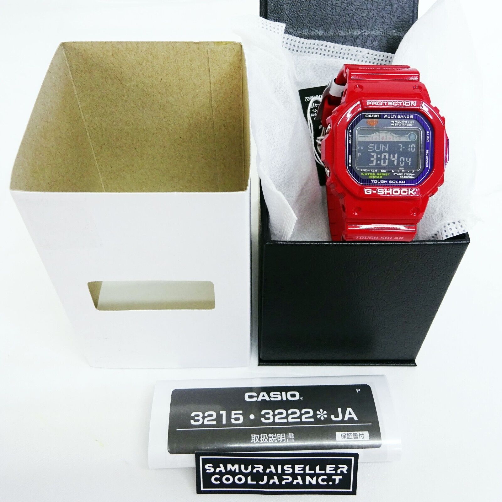 NEW Casio G-SHOCK GWX-5600C-4JF G-LIDE Tough Solar Radio