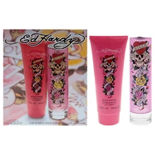 Ed Hardy by Christian Audigier for Women - 2 Pc Gift Set