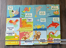 Assorted Baby Board Book Lot: 12 English