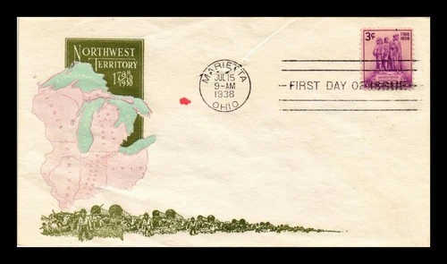 DR JIM STAMPS US COVER NORTHWEST TERRITORY SESQUICENTENNIAL FDC SCOTT 837