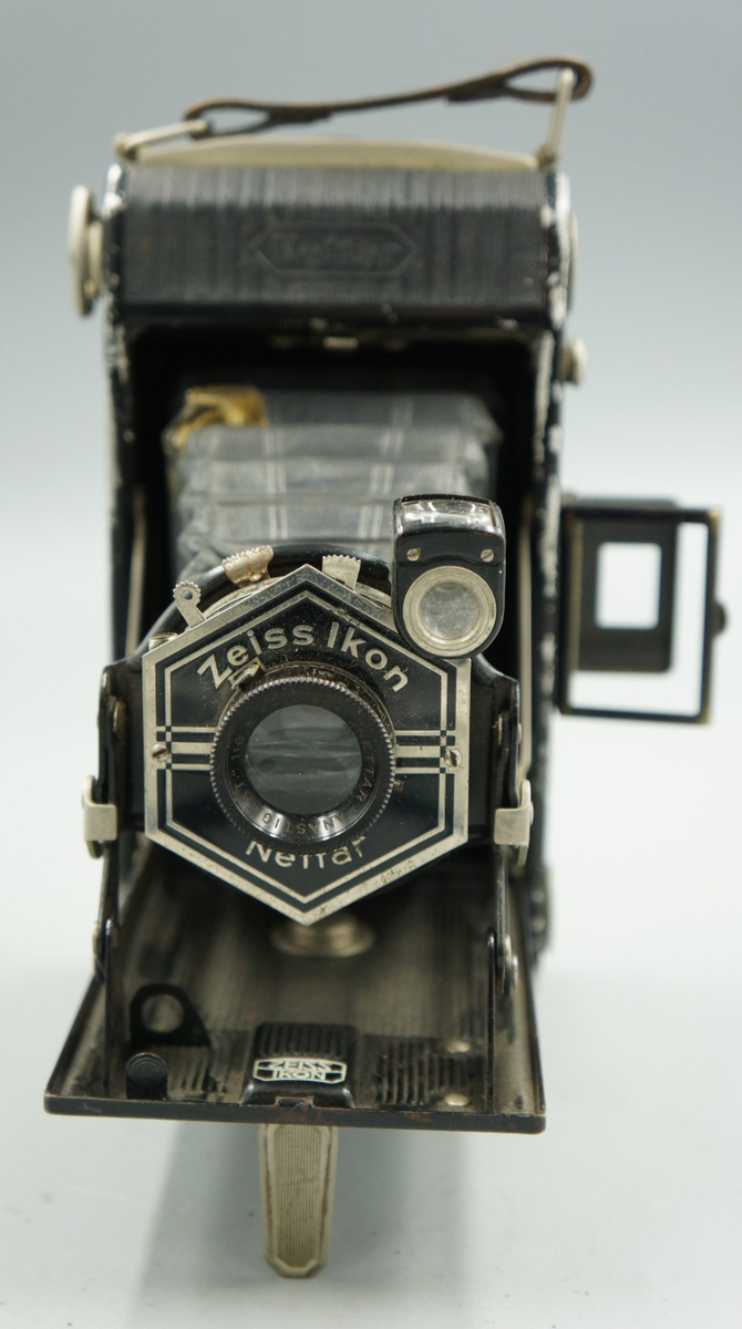Zeiss Ikon Nettar 515/2 Deco Front 6x9 Camera #291 | eBay