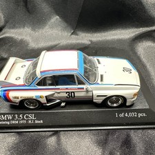 MINICHAMPS 1/43 400 752930 BMW 3.5 CSL NORISRING DRM 1975 H.J. STUCK  BOXED USA