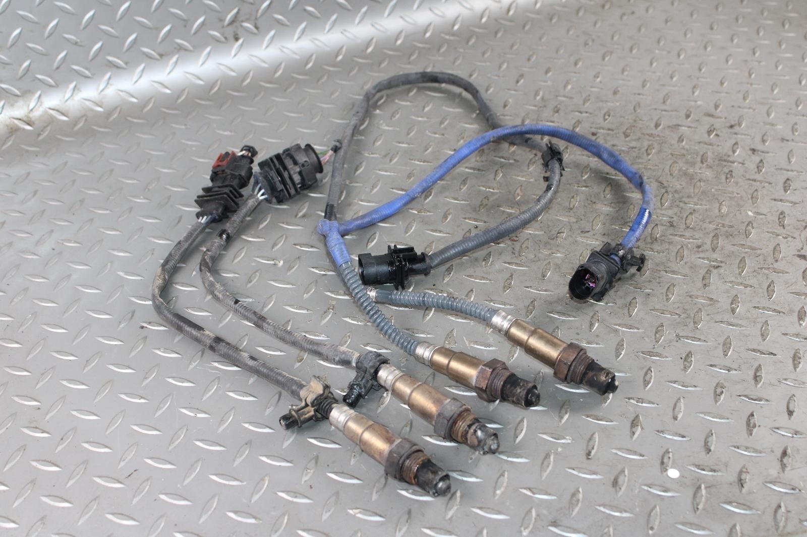 14-20 Ghibli 3.0L Motor Engine Exhaust Oxygen Gas Sensor Set Of 4x Factory OEM