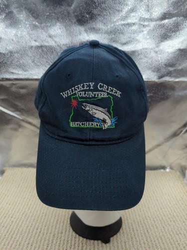 Whiskey Creek Hatchery Fish Farm Volunteer Oregon Adult Adjustable Hat Cap