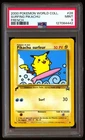 PSA 9 Surfing Pikachu 28 French Pikachu World Collection Pokemon