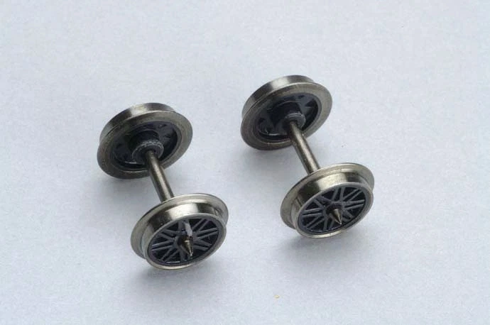 Piko 56054 Gleichstrom Speichenradsatz Radsatz(4 Stck.) 11,3mm, ca. Ø 11,3 _T451 - Bild 2 von 2