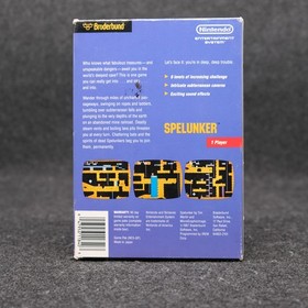 Spelunker (NES) CIB W/Poster - Authentic Great Condition