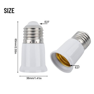 Erweiterte Lampensockel E26/E27 Schraub Adapter 3cm Verlängerungsbasis