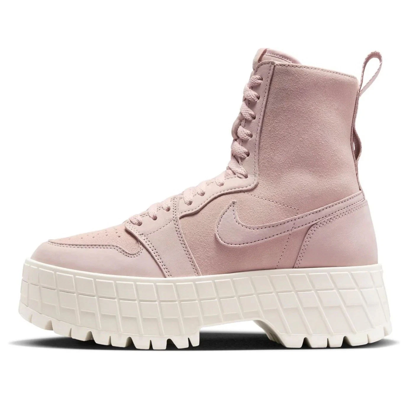 Taglia 8 Stivali Nike Air Jordan 1 Brooklyn da donna (FJ5737 601) rosa Oxford.