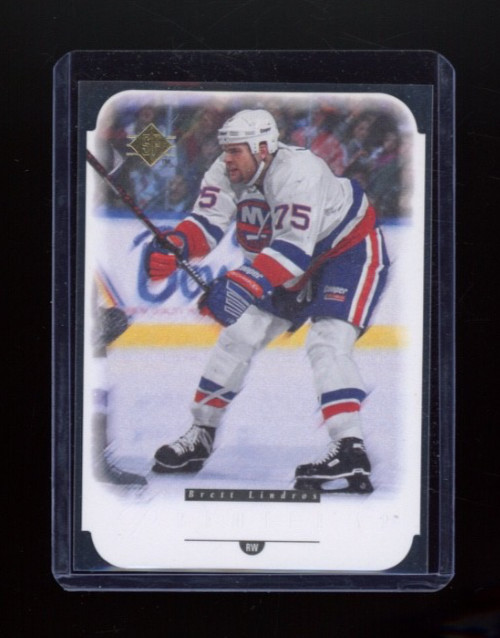 1994-95 Upper Deck Hockey SP Premier, Brett Lindros # 10 of 30 Die-Cut, BB6
