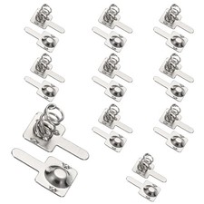 10Pcs Battery Spring Contact 9 x 7mm Positive Negative Unipolar, Two Way