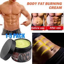 1-5PACK Anti-Cellulite Removal Body Fat Burning Cream Slimming Lose Weight Paste