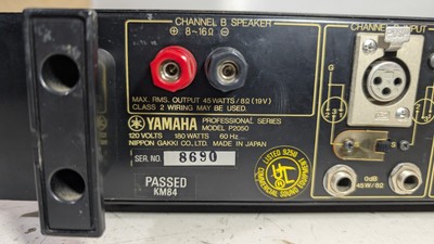 Yamaha P2050 Natural Sound Power Amplifier Professional Series | eBay