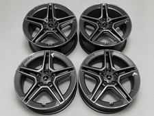 AMG Original Mercedes C-Klasse W205 Alufelgen 18-Zoll 7,5J 8,5J ET 44/49 grau