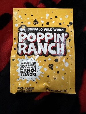 Buffalo Wild Wings Poppin Ranch Flavour Packet