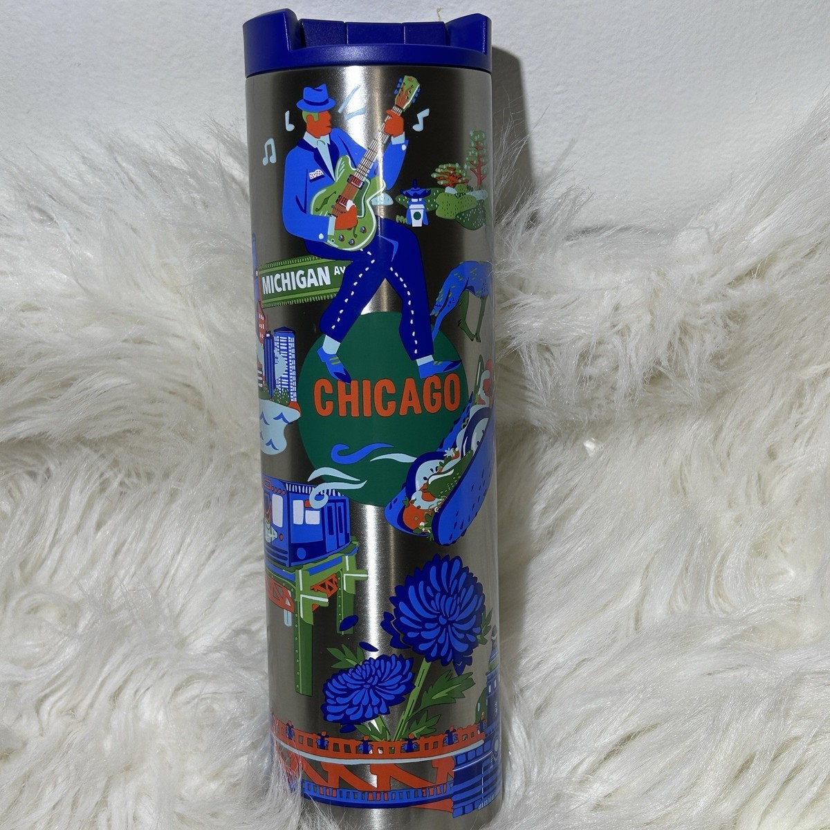 Starbucks CHICAGO Discovery Series 16 oz. Stainless Steel Tumbler