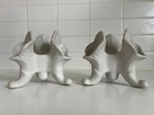 Van Briggle Pottery Triple Bud Vases  And Candlestick Holders - Arts & Crafts