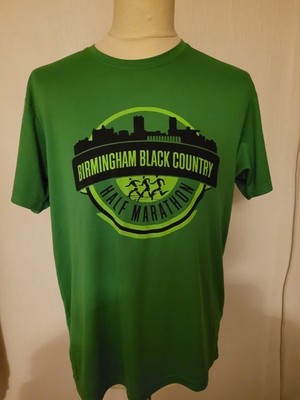 birmingham schwarz Country Herren Running Stretch T Shirt, Roly Slim XL, Fußball