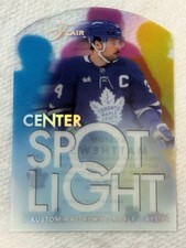 25-26 2025-26 Flair Auston Matthews Center Spotlight #CS-16 Leafs