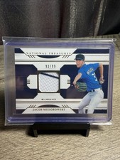 2024 Panini National Treasures JACOB MISIOROWSKI 2 Colo Patch  /99 Brewers