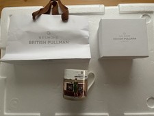 BELMOND BRITISH PULLMAN WILLIAM EDWARDS FINE BONE CHINA MUG LUXURY TRAIN