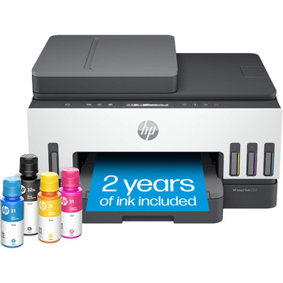 HP - Smart Tank 7301 Wireless All-In-One Supertank Inkjet Printer with up to ...