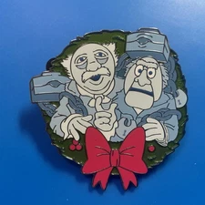 Disney Pin Muppet Christmas Carol Advent Calendar Pin Statler & Waldorf - Marley