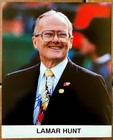 Lamar Hunt (1932-2006) - Football Hall of Fame,  KC Chiefs- Autographed Photo — photo 1